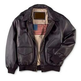 Men Women Air Force Leather Jacket Loose Comfortable Retro Fashionable Warm Fur Collar Casual Versatile Coat 240229