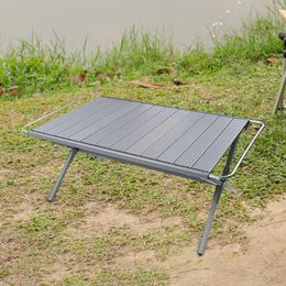 Camp Furniture Folding Camping Table Lightweight Portable With Storage Bag Picnic For Beach Cooking Outdoor Garden