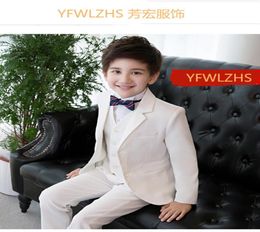 Boy039s Formal Wear notch lapel kid complete designer handsome boy wedding suit boys attire custommade jacketpantstievest a294690099