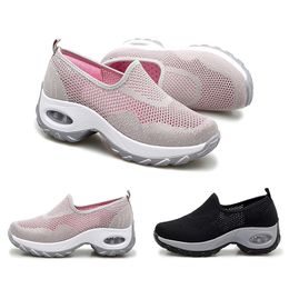 Running shoes for men women for black blue pink Breathable comfortable sports trainer sneaker GAI 050