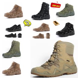 Bocots New mden's boots Army tactical military combat boots Outdoor hiking boots Winter desert boots Motorcycle boots Zapasatos Hombre GAI