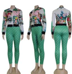 23ss Letters Desinger Women Tracksuits Red Green Stripe Embroidery Sweatshirt Jogger Pants Suit Two Piece Set Fitness Sweatsuit Sp3578494