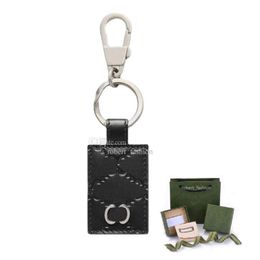Fashion Classic Letters Designers Keychains Men Car Key Chain Womens Famous Bag Pendant Brand Silver Buckle Key Ring Luxury Keycha329R