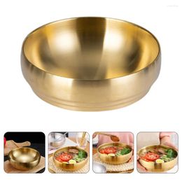 Dinnerware Sets Korean Cold Noodle Bowl Mixing Serving Reusable Salad Accessory Containers For