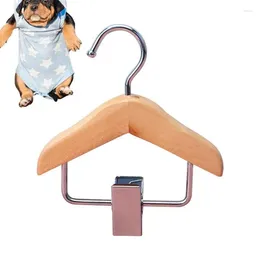 Dog Apparel Clothes Rack Cat Hanger Mini Coat With Metal Clip Comes For Small Pet Puppy Kitten