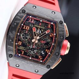 Brand Watch Grestest Wrist Watches RM Wristwatch Rm011 Series Chronograph Rm011 Date Display Month Display Timing with Warrant