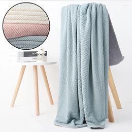 Towel 5 Color High Quality Cotton Waffle Bath Towels For Adult Soft Absorbent Household Bathroom Sets 70x140cm
