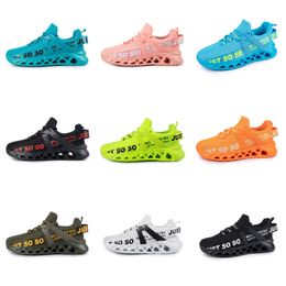 men women running shoes breathable GAI trainer black white volt green yellow red soft pink oreo jade mens sports sneakers jun37 XJXJ