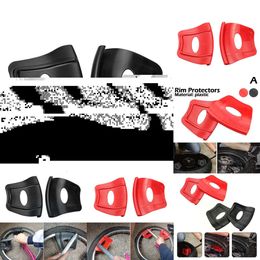 New ATV Quad Motorcycle Tyre 2Pcs Installation Tyre Tool Protectors Rim Guards Accessories Retrofit Repair Wheel Shields B3l3