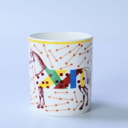 Top Bone China Mug Printed Logo Creative Gift Office Home Morning Tea Cups