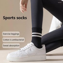 Women Socks Yoga Non-slip Silicone Indoor Fitness Gym Floor Dance Pilates Sports Mid-tube Bottom Professional