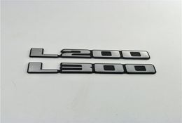 For Mitsubishi Triton L200 L300 Rear Tailgate Logo Emblem Side Fender Sticker Decal Badge Nameplate9364264
