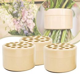 Vases 3 Pcs Spiral Ikebana Stem Holder Reusable Floral Grid For Vase Bloom Shaper Flowers