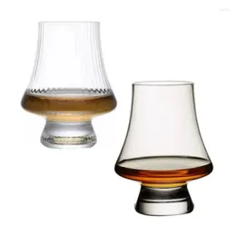 Wine Glasses Fashion Art 200-250ml Smelling Fragrance Glass Whiskey Vodka Brandy Shochu Sake Cup ISO Professional Drinkware Gift