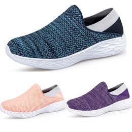 Men Women loafers Running Shoes Soft Comfort Black White Beige Grey Red Purple Green Blue Mens Trainers Slip-On Sneakers GAI size 39-44 color18