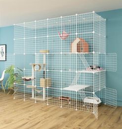 Cage Large Family Climbing Frame Multilayer House Cat Products Special Pet Villa30137000643