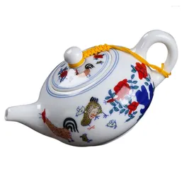 Dinnerware Sets Teapot Infuser Pitcher Retro Kettle Maker Coffee Lovers Ceramics Teakettle For Stovetop Bubble Teas