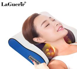 Neck Massager Cervical Massager Waist Shoulder Back Electric Multifunction Massage Pillow Household Full Body Massage Cushion7013922