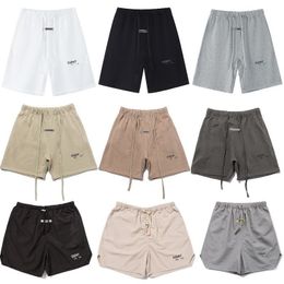 Herren-Shorts, Essentials-Shorts, Designer-ESS-Kleidung, lässige Sommer-Boardshorts für Damen, luxuriöse Baumwolle, lässig, lockerer Briefdruck, Essentialshorts für Herren, kurze Sporthose