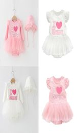 Newborn Baby Girl Infant Dress Clothes Pink Princess Dress Baptism Vestidos White Dress Ropa Bebe Baby Girl Dresses 3 6 9 Month Q18413875