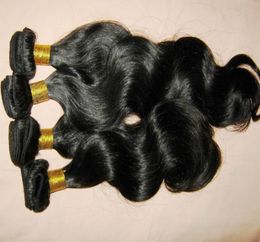 10pcslot Whole kilo 100 Human Hair Peruvian Body Wave Weave thick bundles Dyeable King Queens2319008