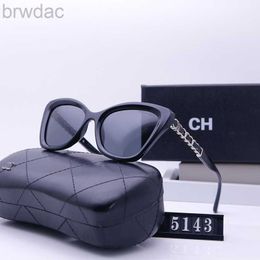 Sunglasses sunglasses Luxury designer sunglasses Man Women cat eye Unisex Designer Goggle Beach Sun Glasses Retro Frame Design UV400 With Box very nice 240305