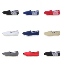 men women casual shoes GAI red black white grey blacklifestyle walking breathable Light Weight canvas shoes sneakers Two