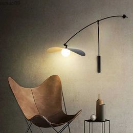 Wall Lamp Myrna Wall Light Nordic Industrial Style wall mounted swing arm lamp Hallway Background wall reading living room sofas Light