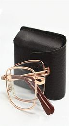 Mini Folding Reading Glasses lenses Men Women Ultralight Watch Eyeglasses 15 35 Slim Fold able Small9476013