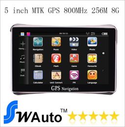 5 inch Car GPS Navigator Navigation System 256M 8G FM Transmit IGO Maps EuropeUSA Maps Truck Maps3948373