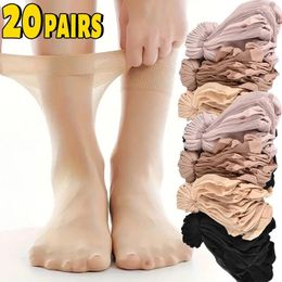 Women Socks 5/20Pairs Soft Woman Summer Ultrathin Silk Breathable Sock Casual Lightweight Female Transparent Boat