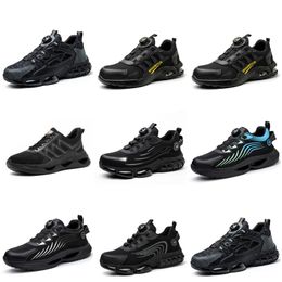 Running shoes GAI four Men Women triple black white dark blue Comfortable Walking shoes sport sneaker