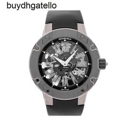 RicharsMill Watch Top Clone Swiss Mechanical Movement 033 Ultra Flat Automatic Titanium Alloy Mens Watch Band RM033 AL TIS7FW