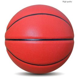 ソリッドカラーバスケットボールの工場直接販売、サイズ4、5、および7、大人と子供のバスケットボールの卸売、配送と加工用のワンピース