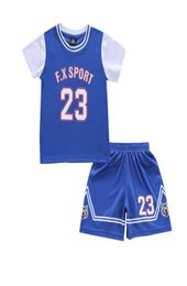 Kids Love No23 Basketball Set kitsGirls Basketball jerseysboys basketball shortsleeve shirts shortsBasketball Team orms X05093632722