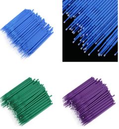 100 Pcs Plastic Disposable Eyelash Cleaning Stick Microblading Micro Brushes Swab Lint Tattoo Permanent Supplies3520412