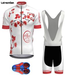 SPTGRVO 2020 Cherry blossoms cycling clothing men women cycling jersey bicycle shirt mtb bike dress Cycle jersey cyclist outfit5735053