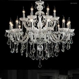 Chandeliers Large Crystal Chandelier 18 Arms Luxury Light Fashion Modern