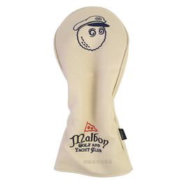 Other Malbon Golf Products Qilot Golf Woods Headcovers Covers For Driver Fairway Malbon Putter Clubs Set Heads PU Leather Malbon Quality 7383
