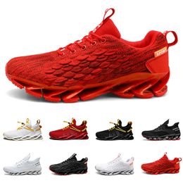 men running shoes breathable non-slip comfortable trainers wolf grey pink teal triple black white red yellow green mens sports sneakers GAI-118