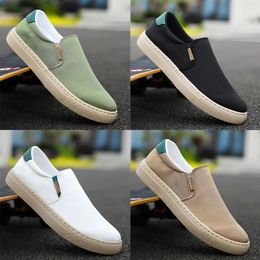 Casual Shoes Solid Color Black White Khakis Joggings Walking Low Mens Womens Sneaker Classical Trainers GAI sport
