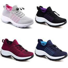 men women outdoor shoes Colour pink purple blue green breathable sports sneakers mens trainers GAI 147