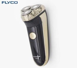 Flyco Rechargeable Electric Shavers for men with Popup trimmer professional Triple floating Blades Shaving Machine Razor FS3615738696