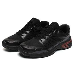 Дизайнерская обувь Solomon Advanced Athletic Shoes Triple Black Mesh Wings Белый Синий Красный Желтый Зеленый Speed ​​Cross Мужская уличная походная обувь деликатесная спортивная обувь