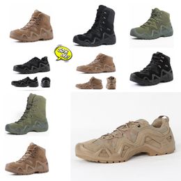 Bocots New mden's boots Army tactical militewary combat boots Outdoor hiking boots Winter desert boots Motorcycle boots Zapatos Hombre GAI