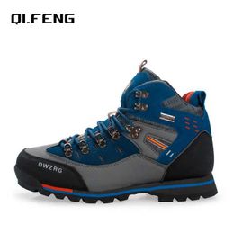 Outdoor Shoes Sandals 2023 Men Outdoor Ankle Boots Waterproof Sports Shoes Mountain Climbing Classic Footwear Leather Sneakers Hiking Boots Fashion YQ240301