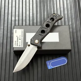 Hotsale 273-03 Shane Mini Adamas Coltello pieghevole 3,25 "CPM-MagnaCut Lama Manici in fibra di carbonio marmorizzata Campo esterno Caccia Tasca Tattica Autodifesa 273 Strumenti EDC