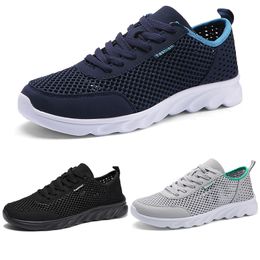 Men Women Classic Running Shoes Soft Comfort Black White Navy Blue Grey Mens Trainers Sport Sneakers GAI size 39-44 color4