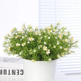 Decorative Flowers Artificial Gypsophila Babysbreath Fake Flower Wedding Garden Vase Decor Bouquet Party DIY Home Decoration