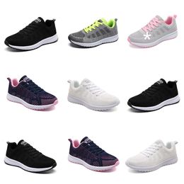 2024 summer running shoes designer for women fashion sneakers white black pink grey comfortable-044 Mesh surface womens outdoor sports trainers GAI sneaker shoes